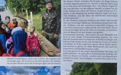 Rundschau vom 18. Juli 2024 – Natur erleben – Grundschüler entdecken Ismaninger Flur
